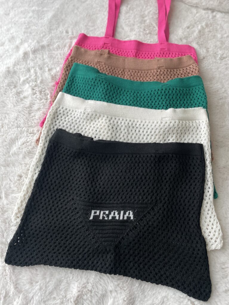 bolsa de praia crochê