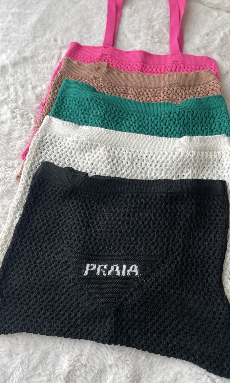 bolsa de praia crochê