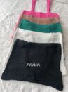 bolsa de praia crochê