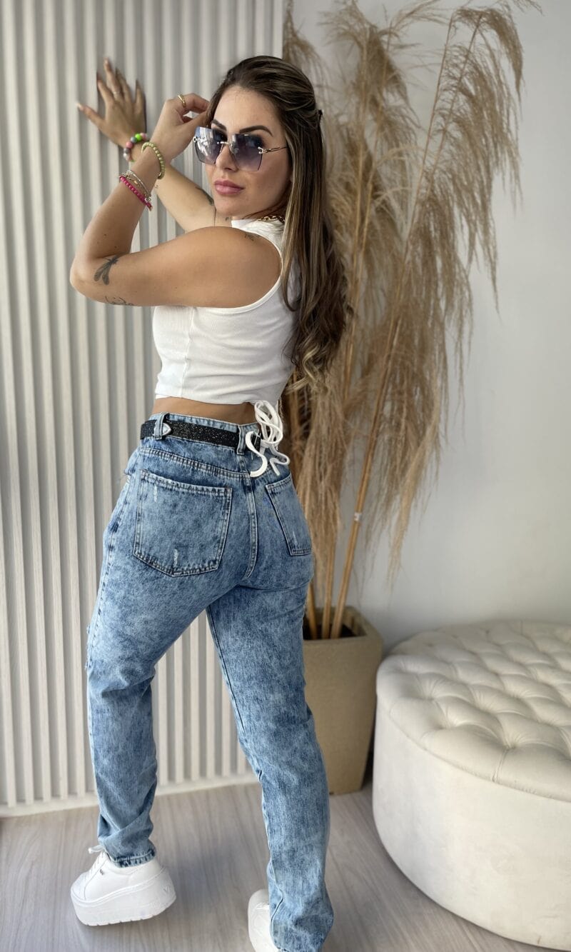 calça jeans mom jurema
