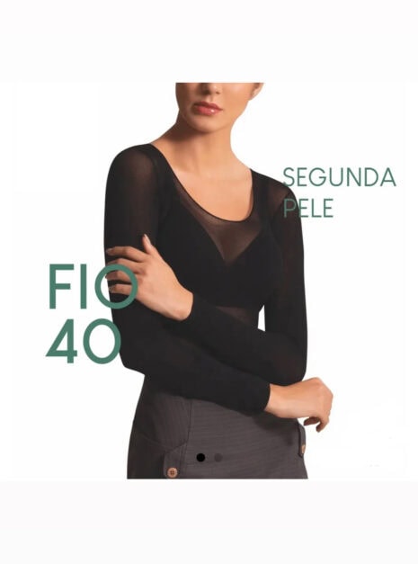 segunda pele fio 40 branco