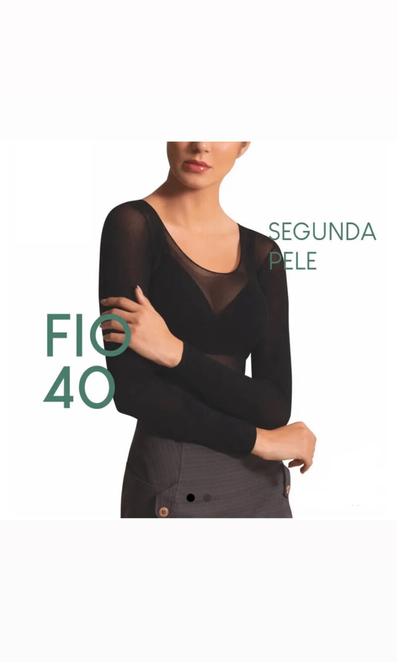 segunda pele fio 40 branco