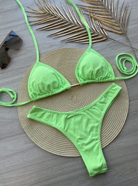 biquíni marcela verde neon