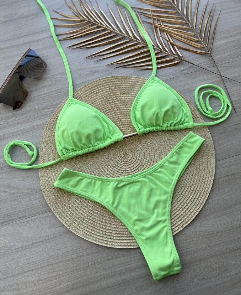biquíni marcela verde neon