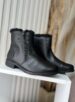 bota cano curto preto via marte 23 8301