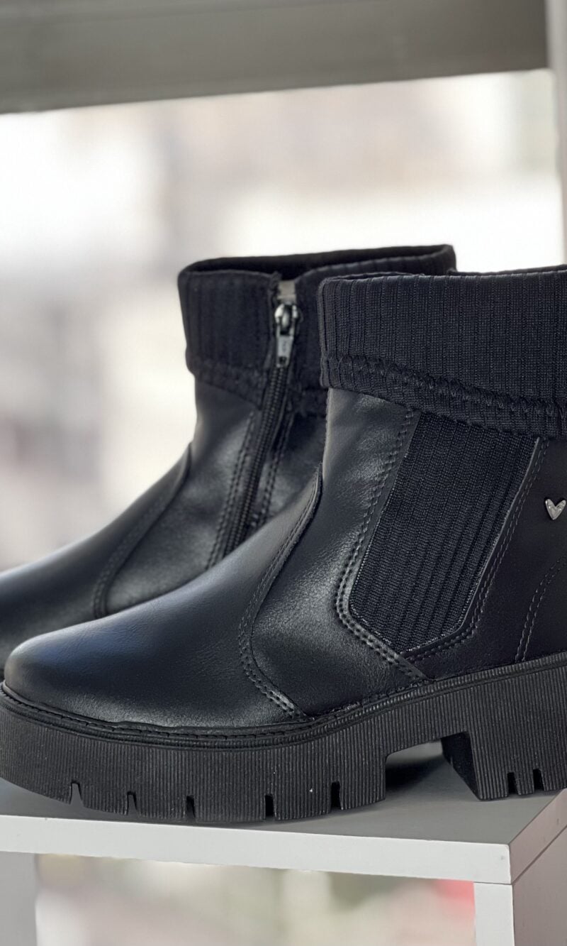 bota cano curto preto mississipi q7841