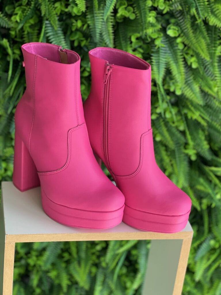 bota cano curto rosa ramarim 23 70101 bota cano curto rosa ramarim 23 70101