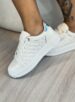 tênis casual branco via marte 055 006 01