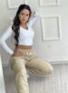 cropped manga longa bele branco