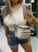 bolsa alça larga transversal preto