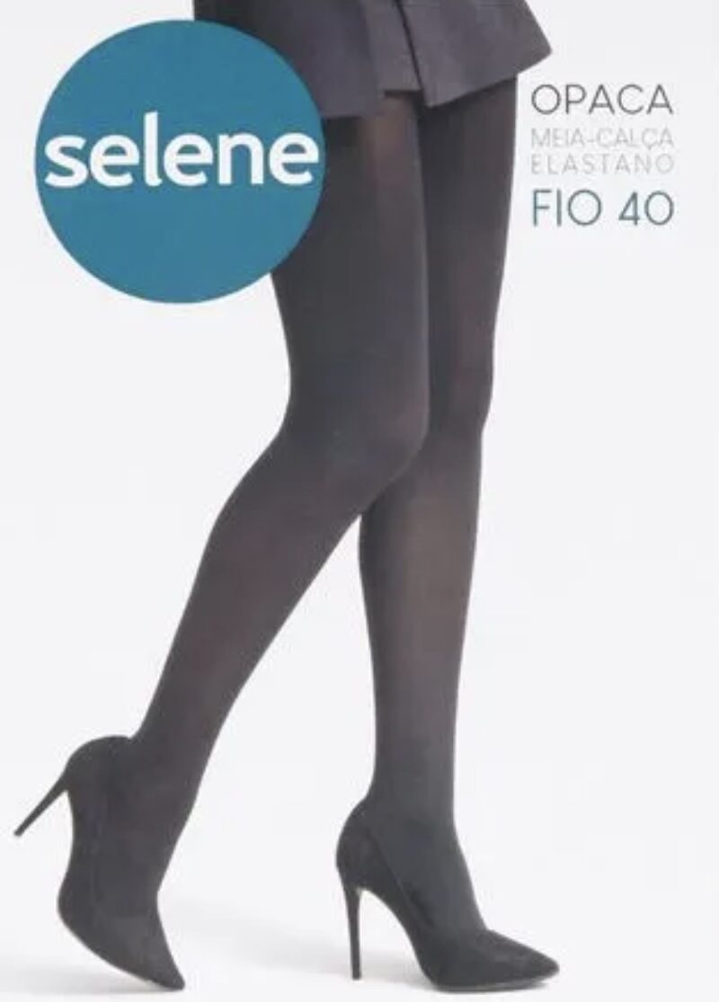 meia calça fio 40 preto