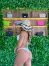 biquíni isabelle branco texturizado