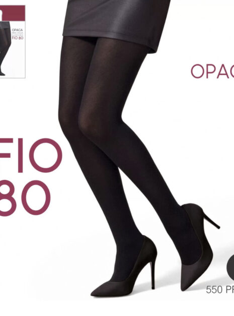 meia calça fio 80 preto