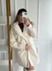 parka lã batida liz bege