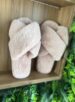 pantufa x 2 tiras rosé