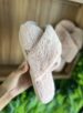 pantufa x 2 tiras rosé