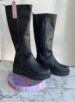 bota tratorada preto