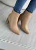 bota bico fino bege ramarim 23 58123