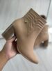 bota bico fino bege ramarim 23 58123