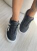 tênis snk preto com branco ramarim 24 91103