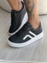 tênis snk preto com branco ramarim 24 91103
