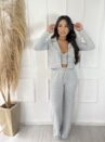 conjunto antonela cinza