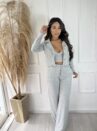 conjunto antonela cinza