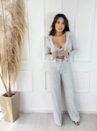 conjunto antonela cinza