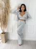 conjunto antonela cinza