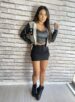 jaqueta bomber colegial emmeline cinza