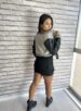 jaqueta bomber colegial emmeline cinza