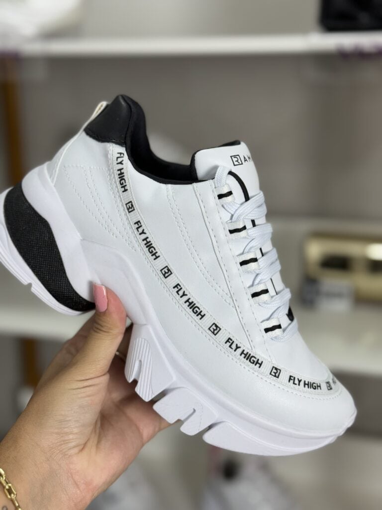 tênis snk branco com strass ramarim 24 77104 tênis snk branco com strass ramarim 24 77104