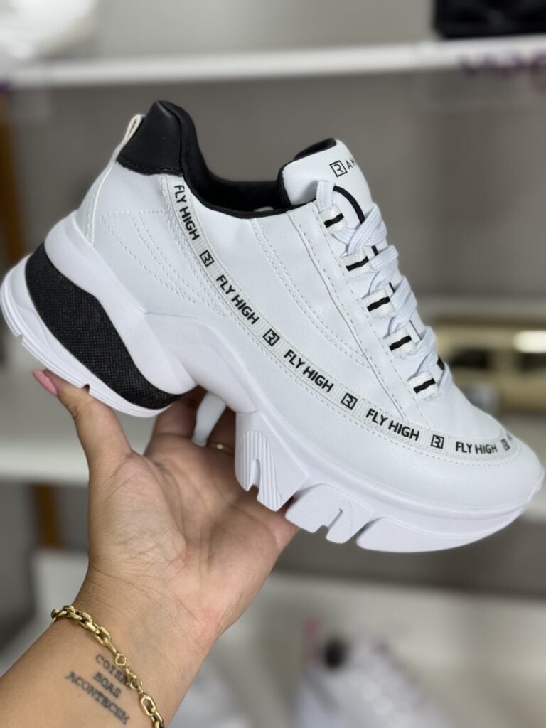 tênis snk branco com strass ramarim 24 77104 tênis snk branco com strass ramarim 24 77104