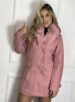 parka lã batida liz rosé