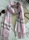 lenço xadrez rosa