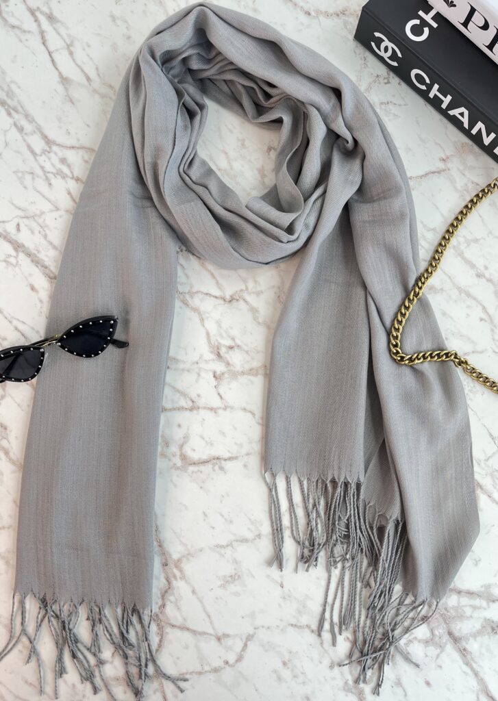 lenço liso cinza lenço liso cinza