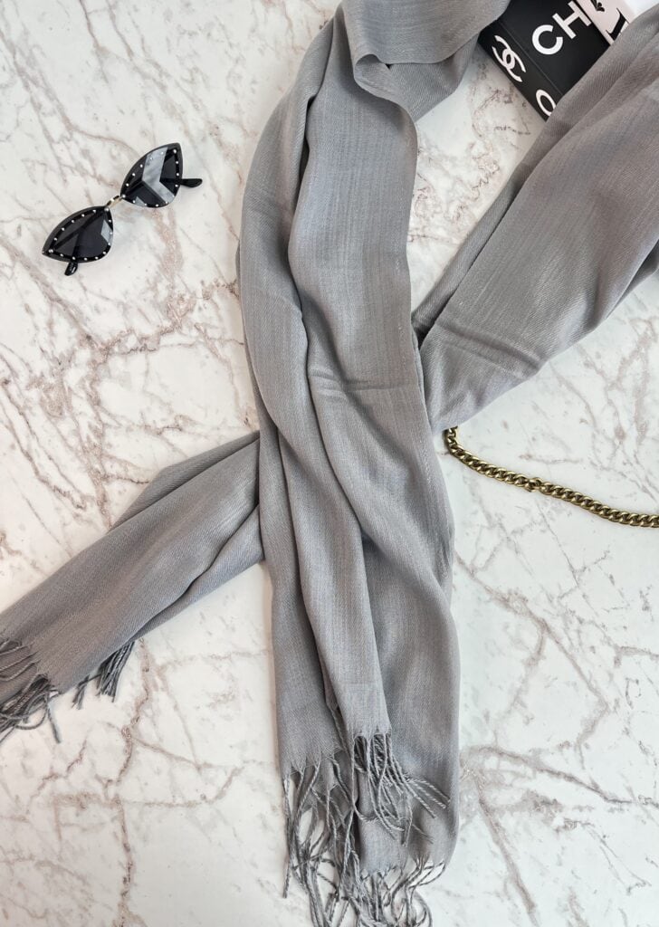 lenço liso cinza lenço liso cinza