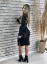 conjunto manga longa rosalie preto