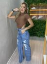 body zinha bege