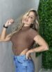 body zinha bege