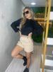short alfaiataria zara beth bege
