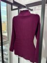 blusa térmica canelada com gola