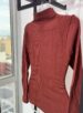 blusa térmica canelada com gola