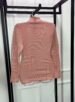 blusa térmica canelada com gola