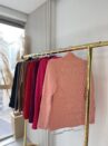 blusa térmica canelada com gola