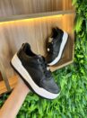 tênis casual preto via marte 061 001 02