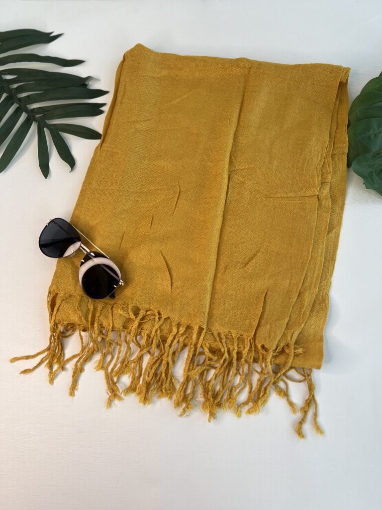 lenço liso mostarda lenço liso mostarda