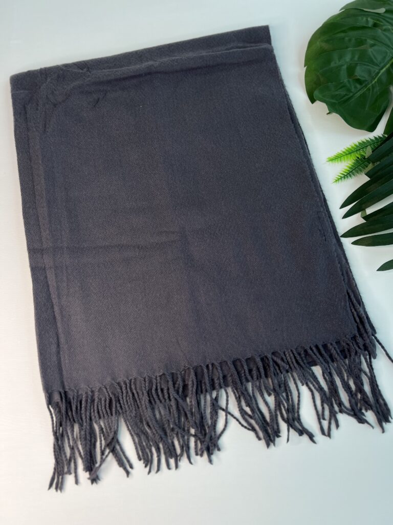 lenço flanelado liso cinza lenço flanelado liso cinza