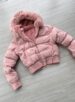 jaqueta puffer reversível laura caramelo
