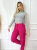 calça cargo duna rosa pink